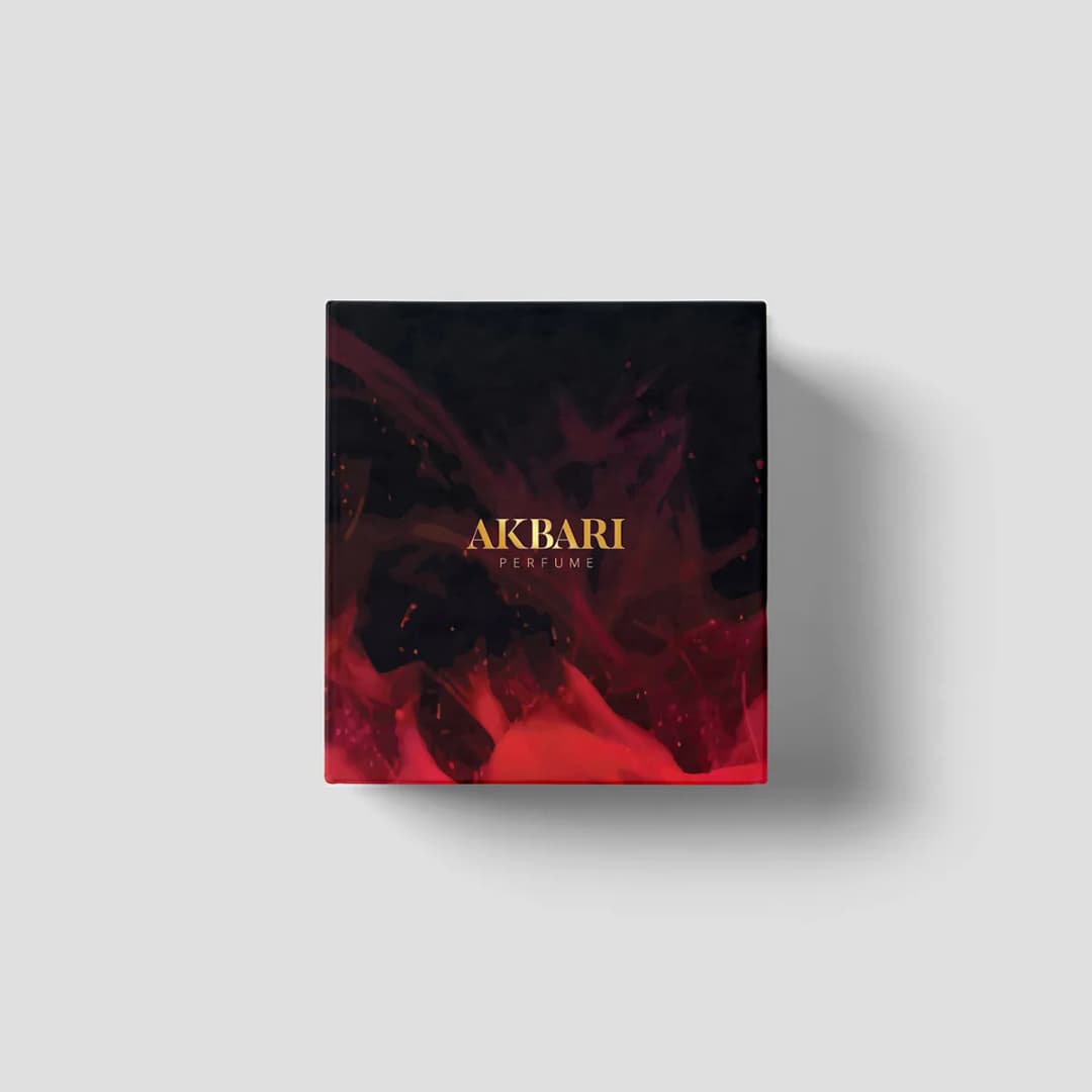 дизайн на опаковка за Akbari Perfume от DGTalents