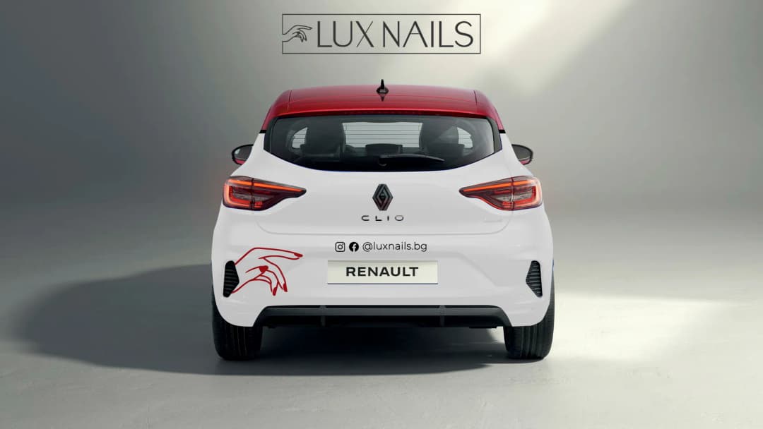 Luxnails Branding Car