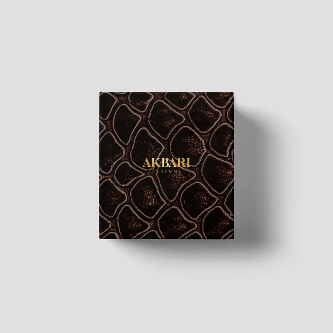 дизайн на опаковка за Akbari Perfume от DGTalents