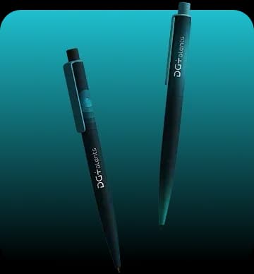 рекламни химикалки изработка на рекламни материали от агенция DGTalents